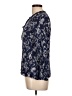 Talbots 100% Rayon Blue Long Sleeve Blouse Size L - photo 5