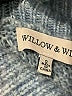Willow & Wind Blue Cardigan Size S - photo 7