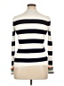 Ann Taylor LOFT Stripes Ivory Turtleneck Sweater Size L - photo 2