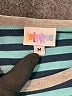 Lularoe Stripes Teal Casual Dress Size M - photo 7