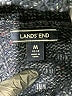Lands' End Black Blue Turtleneck Sweater Size M - photo 7