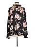 Emery Rose Floral Black Pullover Sweater Size L - photo 1