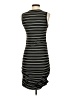 Unbranded Stripes Gray Casual Dress Size S - photo 2