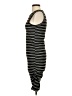 Unbranded Stripes Gray Casual Dress Size S - photo 5