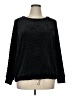Harlow & Rose 100% Polyester Chevron-herringbone Black Pullover Sweater Size 1X - photo 1
