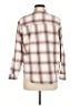 Universal Thread 100% Cotton Plaid Tan Long Sleeve Button-Down Shirt Size M - photo 2