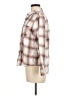 Universal Thread 100% Cotton Plaid Tan Long Sleeve Button-Down Shirt Size M - photo 5