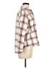 Universal Thread 100% Cotton Plaid Tan Long Sleeve Button-Down Shirt Size M - photo 4