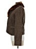 Black Rivet 100% Polyester Tweed Brown Blazer Size 8 - photo 5