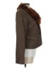 Black Rivet 100% Polyester Tweed Brown Blazer Size 8 - photo 4