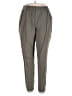 Uniform Solid Gray Green Casual Pants Size L - photo 1