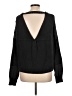 Shein Black Long Sleeve Top Size L - photo 2