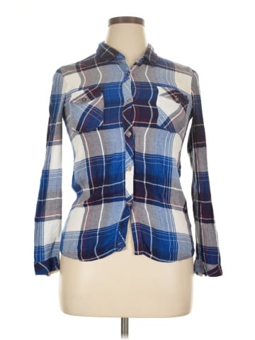 Vintage Havana Long Sleeve Button-Down Shirt (view 1)