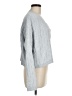 LA Hearts 100% Polyester Metallic Silver Pullover Sweater Size M - photo 4