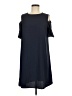 Bobeau 100% Polyester Solid Blue Casual Dress Size M - photo 1