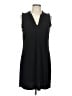 MICHAEL Michael Kors Solid Black Cocktail Dress Size L - photo 1