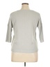 Unbranded 100% Polyester Gray Cardigan Size XL - photo 2
