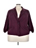 Kensie Burgundy Blazer Size 3X - photo 1