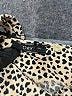 Dex Animal Print Tan Casual Dress Size S (estimated) - photo 7