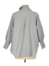 Unbranded 100% Polyester Gray 3/4 Sleeve Blouse Size L - photo 2