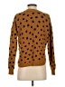 Madewell 100% Cotton Animal Print Brown Pullover Sweater Size XS - photo 2