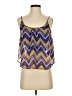 rue21 100% Polyester Blue Tank Top Size S - photo 1