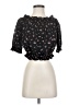 Express Black Short Sleeve Blouse Size M - photo 1