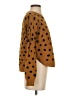 Madewell 100% Cotton Animal Print Brown Pullover Sweater Size XS - photo 4
