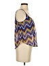 rue21 100% Polyester Blue Tank Top Size S - photo 4