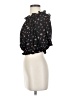 Express Black Short Sleeve Blouse Size M - photo 5