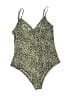 Shein 100% Polyester Gold Bodysuit Size 6 - photo 1