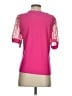 CeCe Pink Short Sleeve Top Size S - photo 2