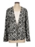 Chico's Print Silver Blazer Size Lg (2) - photo 1