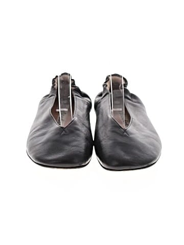 Acne Studios Leather Oddry Flats (view 2)