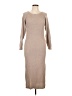 Assorted Brands Tan Casual Dress Size L - photo 1
