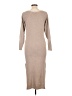 Assorted Brands Tan Casual Dress Size L - photo 2