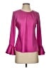 J.Crew 100% Polyester Pink Long Sleeve Blouse Size XS - photo 1