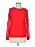 80 Park Red Long Sleeve Blouse Size L - photo 1