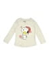 Peanuts Ivory Long Sleeve T-Shirt Size 3T - photo 1