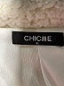ChicMe Animal Print Ivory Faux Fur Jacket Size XL - photo 6