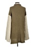 Mystree Tweed Tan Turtleneck Sweater Size S - photo 2