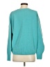 St. John Teal Wool Pullover Sweater Size XS - photo 2