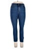 Bold Elements Solid Blue Jeans Size 14 - photo 1