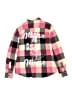 Disney Store 100% Cotton Checkered-gingham Pink Long Sleeve Button-Down Shirt Size M (kids) - photo 2