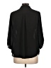 I.N. Studio Black 3/4 Sleeve Button-Down Shirt Size L (petite) - photo 2