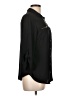 I.N. Studio Black 3/4 Sleeve Button-Down Shirt Size L (petite) - photo 4