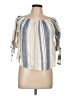 Absolute Angel Blue 3/4 Sleeve Blouse Size L - photo 1