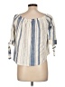 Absolute Angel Blue 3/4 Sleeve Blouse Size L - photo 2