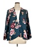 Torrid 100% Polyester Teal Cardigan Size 1X - 2X Plus (1) - photo 1