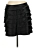 Express Design Studio 100% Polyester Solid Black Formal Skirt Size 6 - photo 1